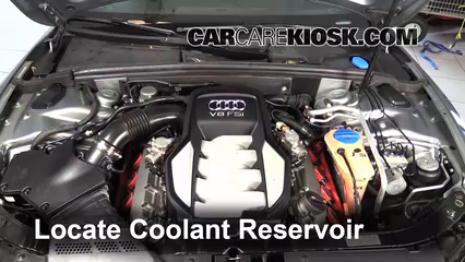 2008 Audi S5 4.2L V8 Coolant (Antifreeze) Fix Leaks